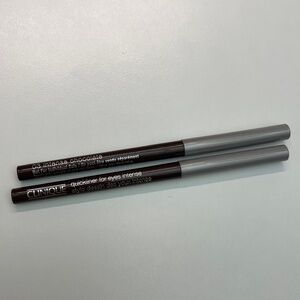 NEW 2x Clinique Quickliner For Eyes Intense 03 Intense Chocolate